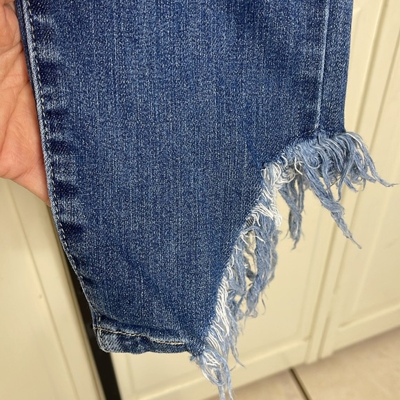 Judy Blue Womens Skinny Fit Blue Denim Jeans  Distressed Distroyed Size 11/30 - Picture 10 of 12